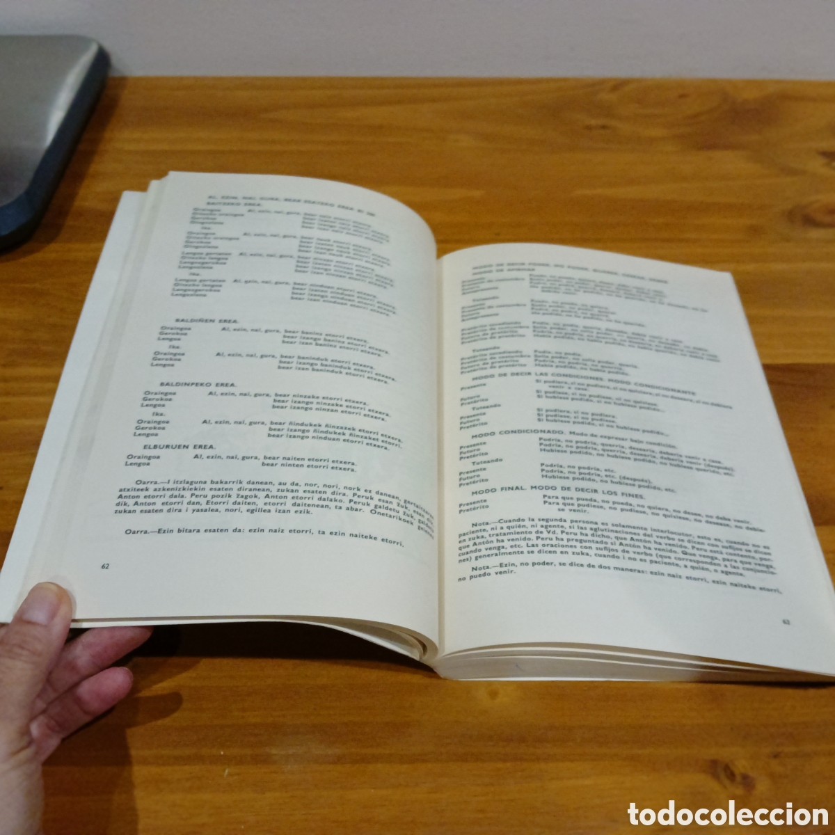 Libros de segunda mano: Gram&aacute;tica te&oacute;rico-pr&aacute;ctica del euskera - Foto 3