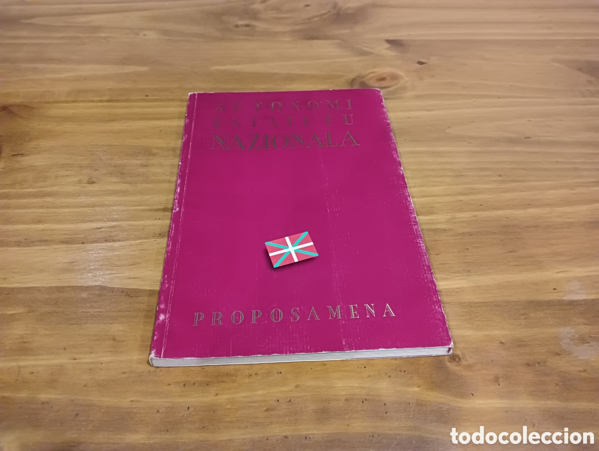 Libros de segunda mano: Autonomi Estatutu Nazionala - Foto 1