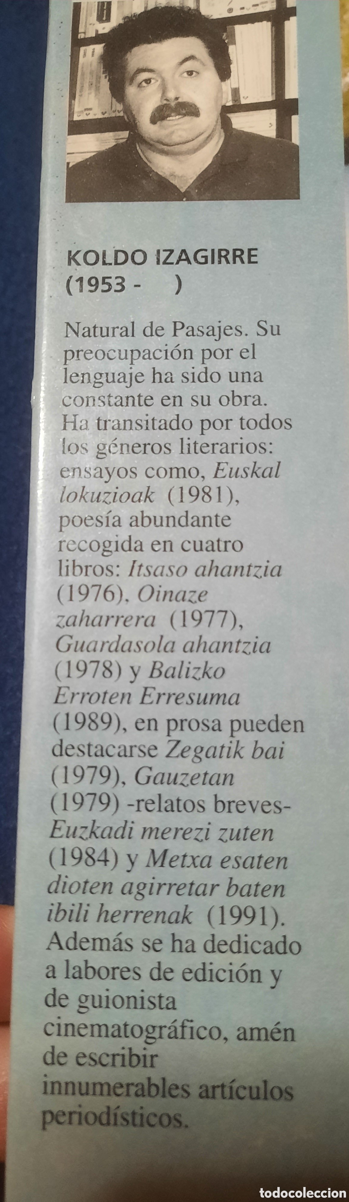Libros de segunda mano: Izagirre Euzkadi merezi zuten - Foto 2