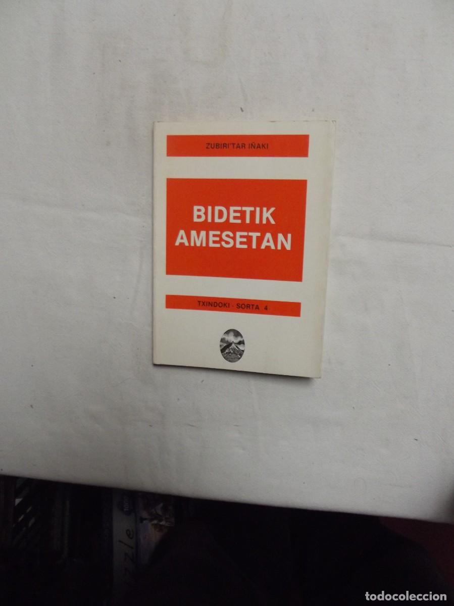 Libros de segunda mano: BIDETIK AMESETAN TXINDOKI SORTA 4 / ZUBIRI&acute;TAR I&Ntilde;AKI - Foto 1