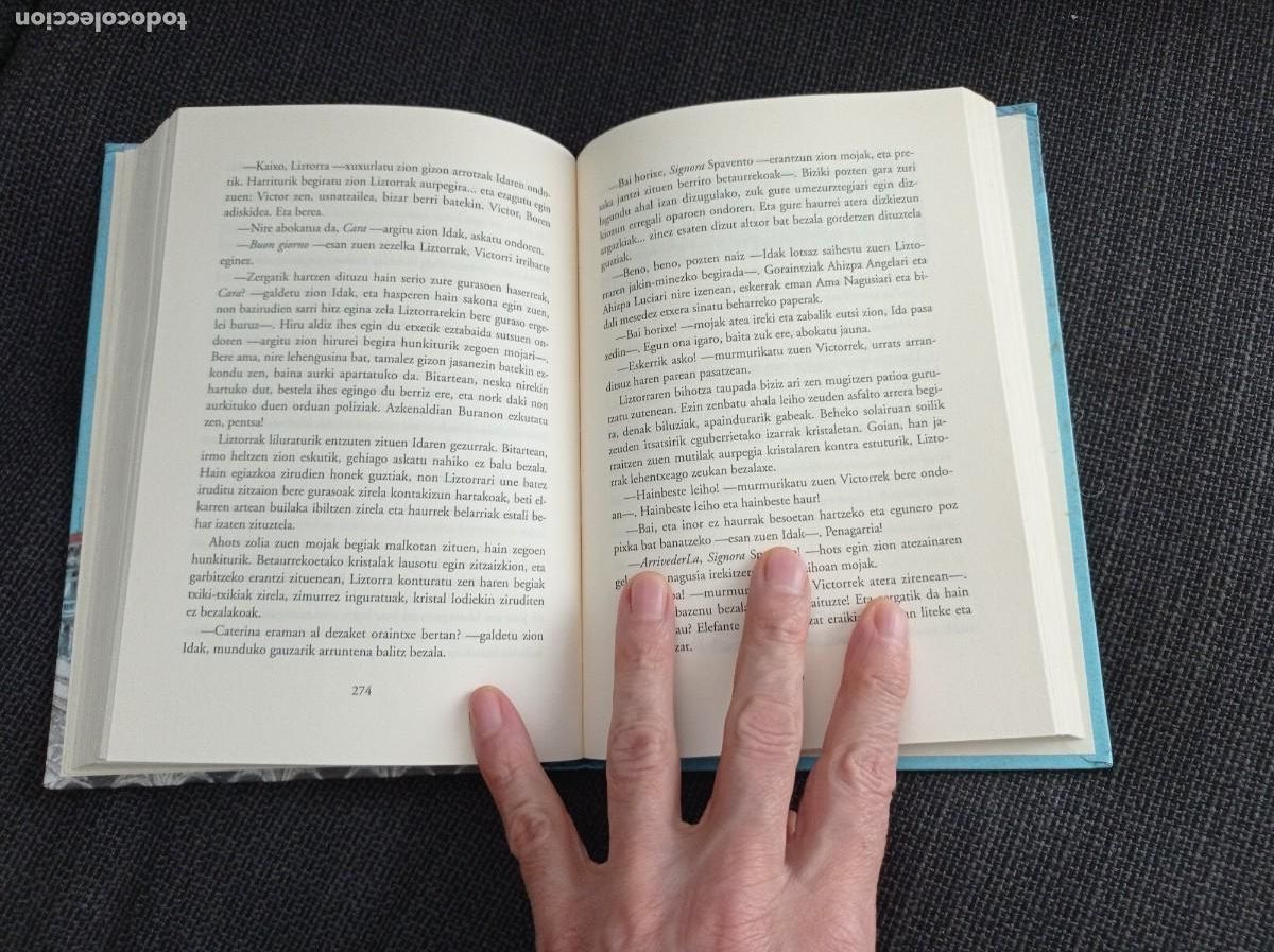 Libros de segunda mano: Libro Lapurren burua. Cornelia Funke. Elkar 2006. - Foto 10