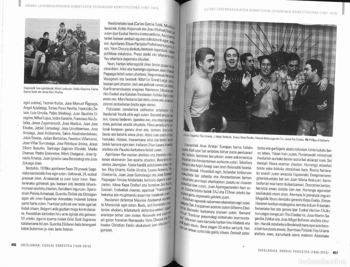 Libros de segunda mano: Iheslariak, Euskal erbestea 1936-2015. I&ntilde;aki Ega&ntilde;a. En euskera - Foto 3