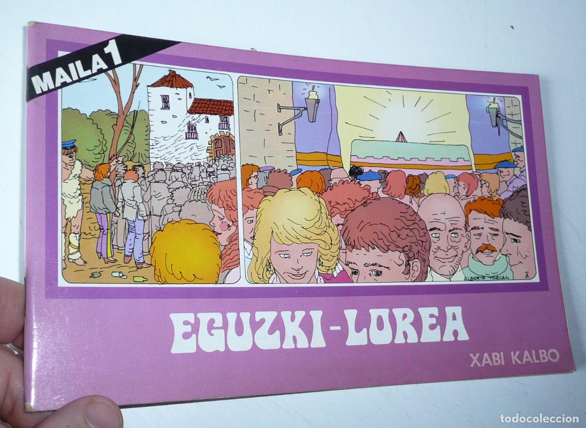 Libros de segunda mano: Eguzki-Lorea - Xabi Kalbo (Euskara Mailaka, Maila 1) Libro para aprender euskera - Foto 1