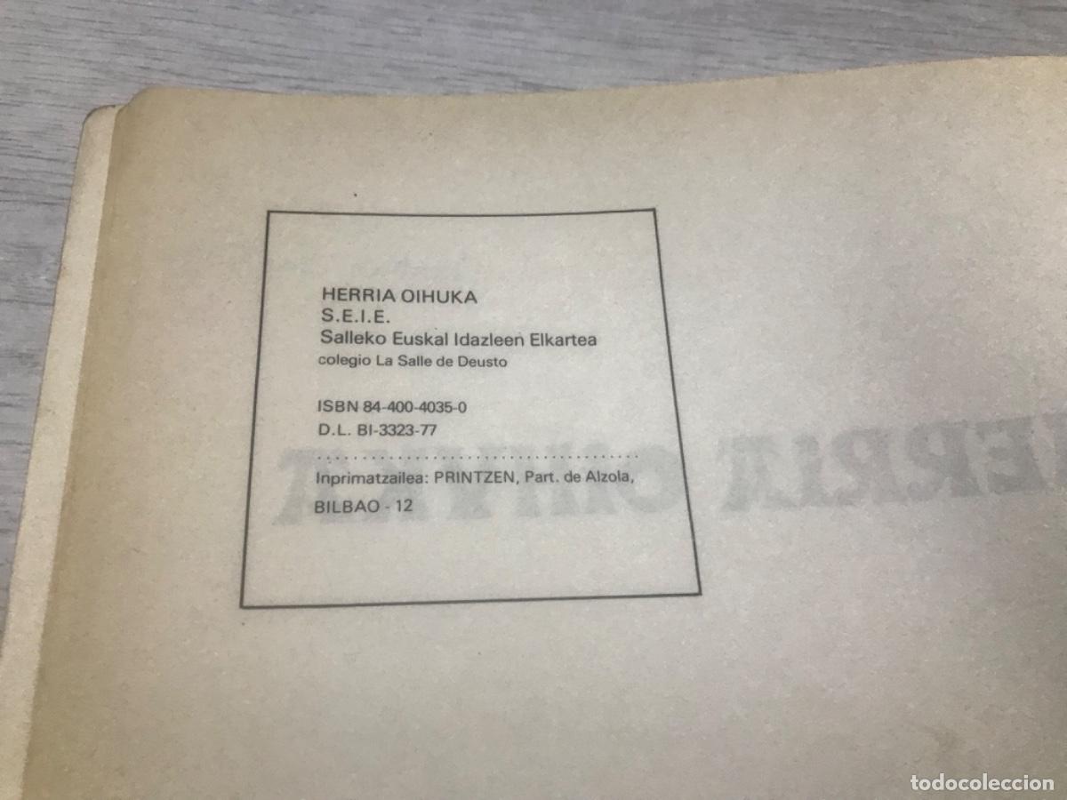 Libros de segunda mano: Libro Herria Oihuka cancionero en euskera - Foto 4