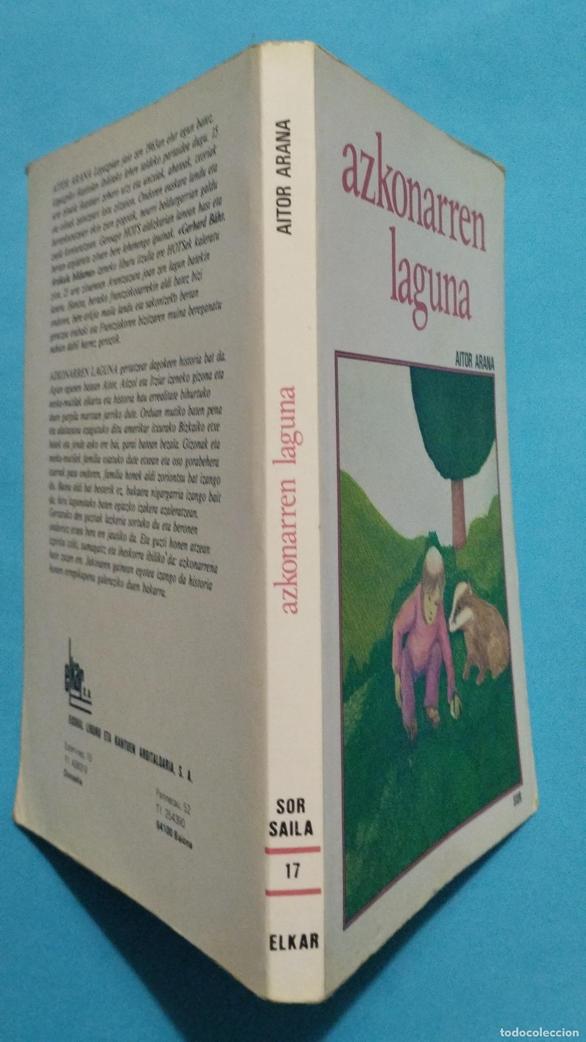 Libros de segunda mano: AZKONARREN LAGUNA AITOR ARANA 1987 ELKAR - Foto 2
