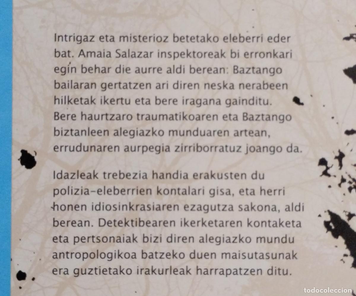 Libros de segunda mano: ZAINDARI IKUSEZINA DOLORES REDONDO 2013 EREIN - Foto 3
