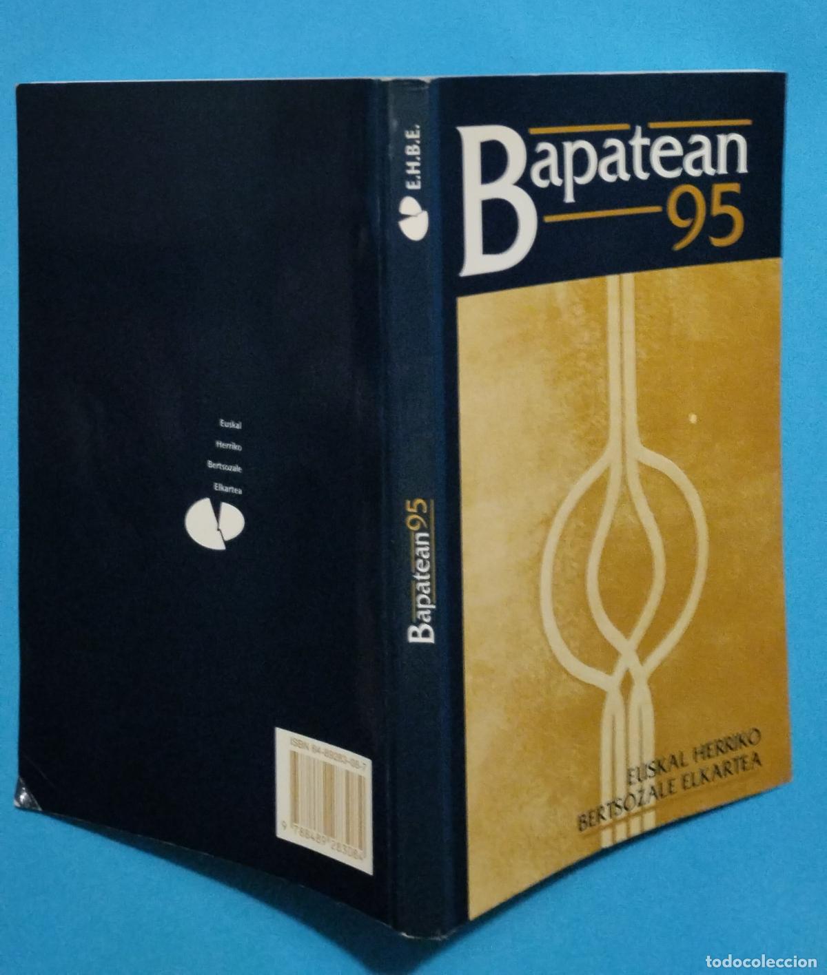 Libros de segunda mano: BAPATEAN 95 EUSKAL HERRIKO BERTSOZALE ELKARTEA - Foto 2