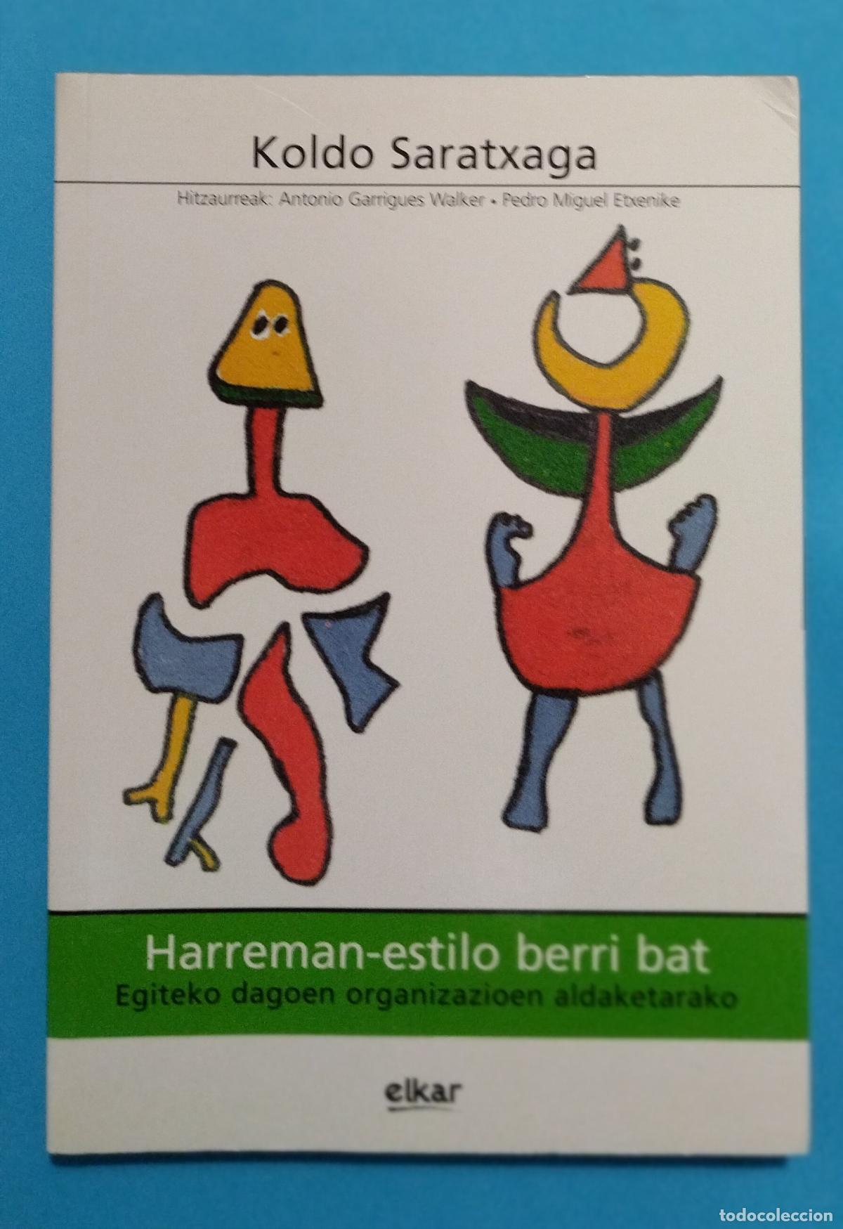 Libros de segunda mano: HARREMAN-ESTILO BERRI BAT 2007 ELKAR - Foto 1