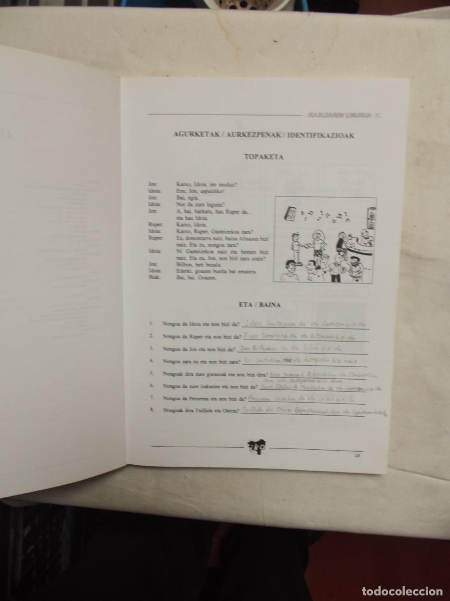 Libros de segunda mano: IKASLEAREN LIBURUA 1&ordm; URRATSA - Foto 2