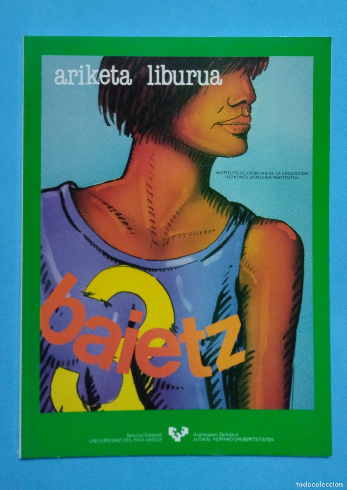 Libros de segunda mano: BAIETZ 3 ARIKETA LIBURUA 1995 EUSKO JAURLARITZA - Foto 1
