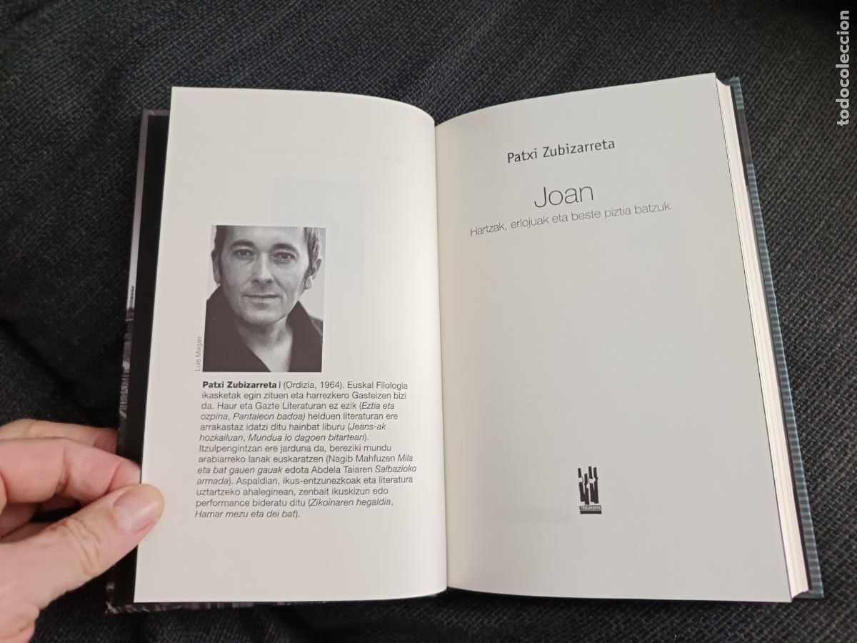 Libros de segunda mano: Libro + CD. Joan. Patxi Zubizarreta. Txalaparta 1a edici&oacute;n 2010. - Foto 3