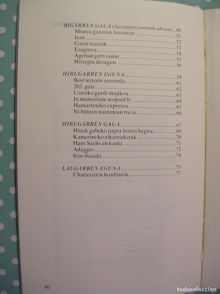 Libros de segunda mano: JONAS POISSON / I&Ntilde;IGO ARANBARRI / EUSKERA - Foto 4