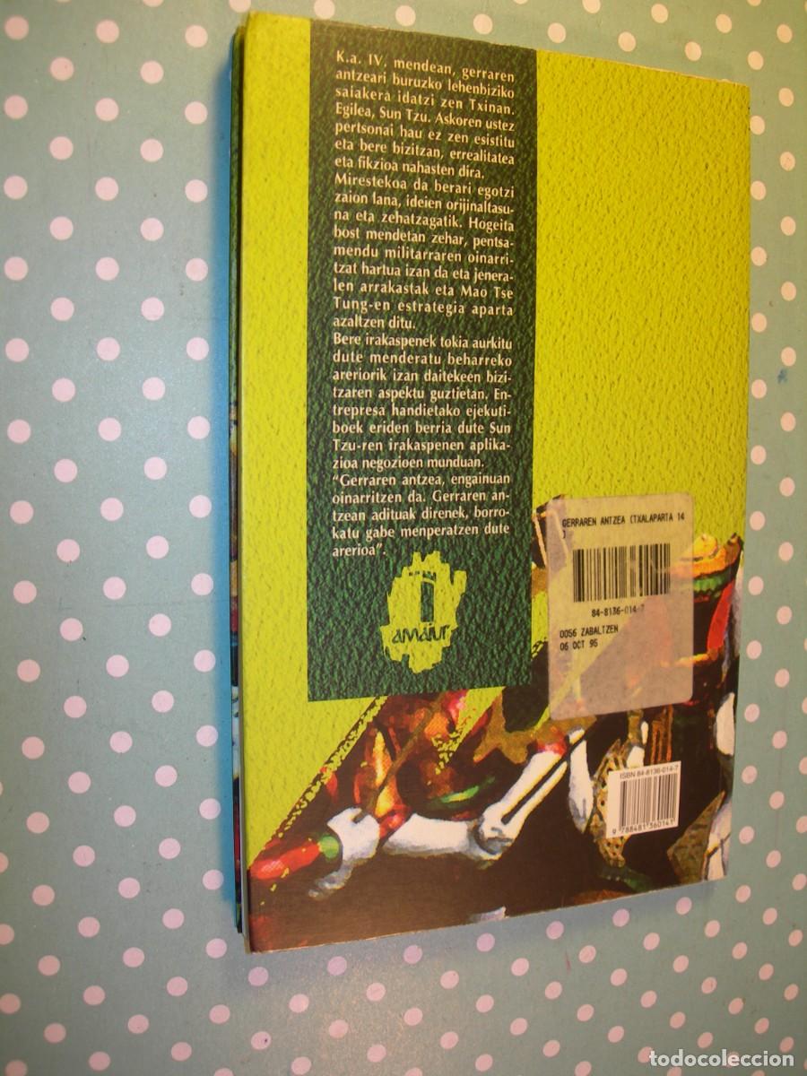 Libros de segunda mano: GERRAREN ANTZEA / SUN TZU / EUSKERA - Foto 2
