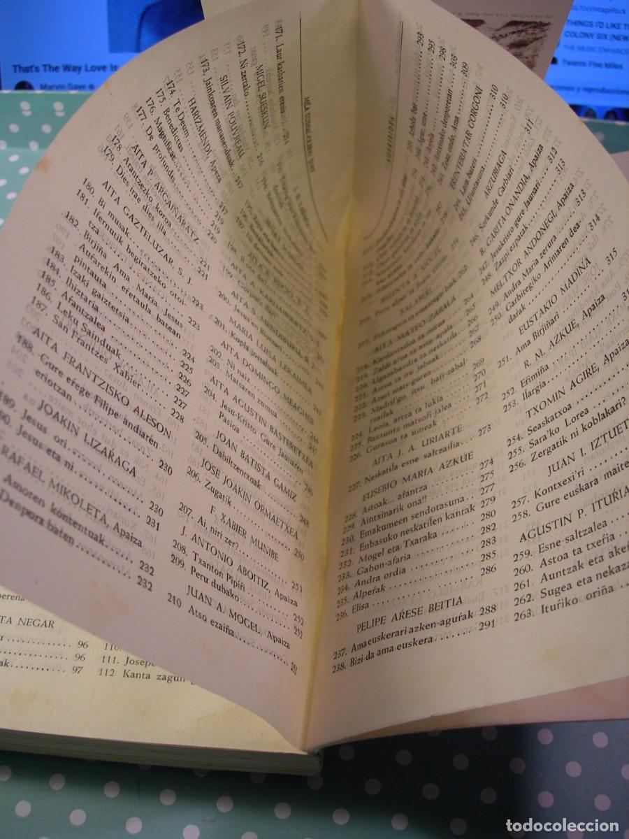 Libros de segunda mano: MILA EUSKAL-OLERKI EDER / AITA ONAINDIA / EUSKERA - Foto 5