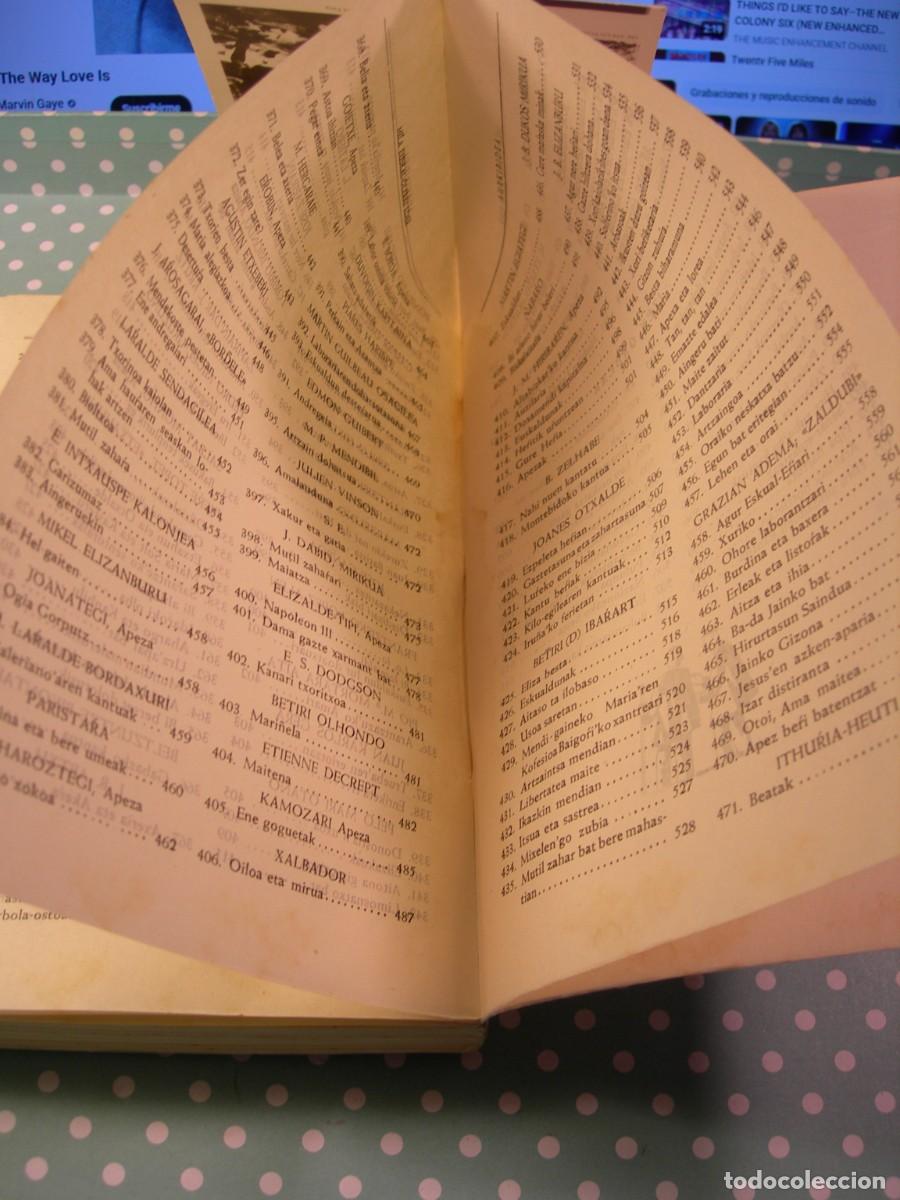 Libros de segunda mano: MILA EUSKAL-OLERKI EDER / AITA ONAINDIA / EUSKERA - Foto 7