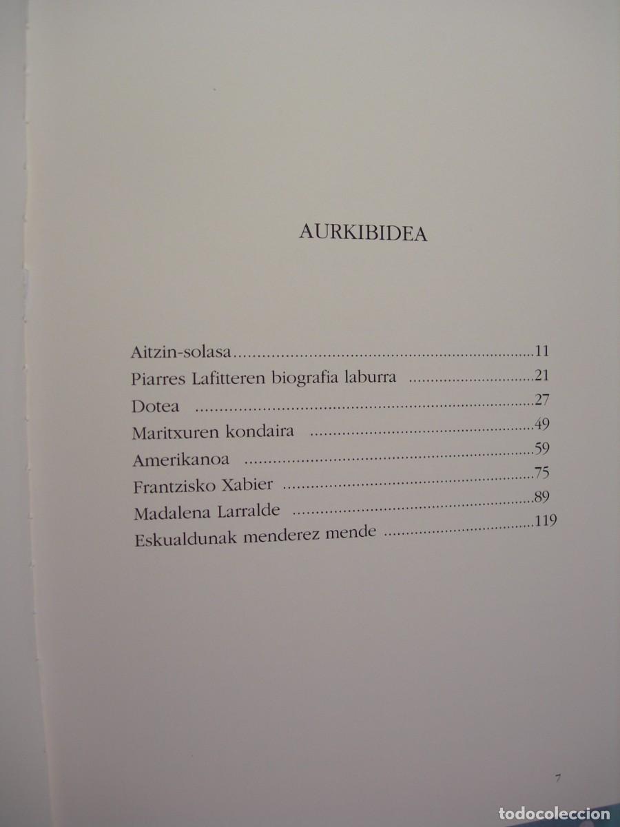 Libros de segunda mano: LAFFITTEREN ANTZERKI KAIERAK / PIARRES LAFITTE / EUSKERA - Foto 3