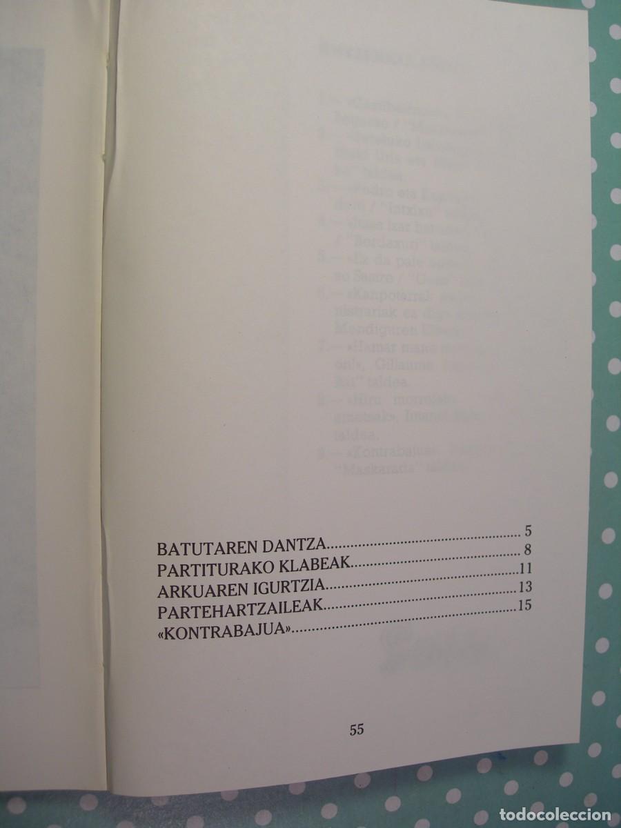 Libros de segunda mano: KONTRABAJUA / PATRICK S&Uuml;SJIND / MASCARADA / EUSKERA - Foto 3