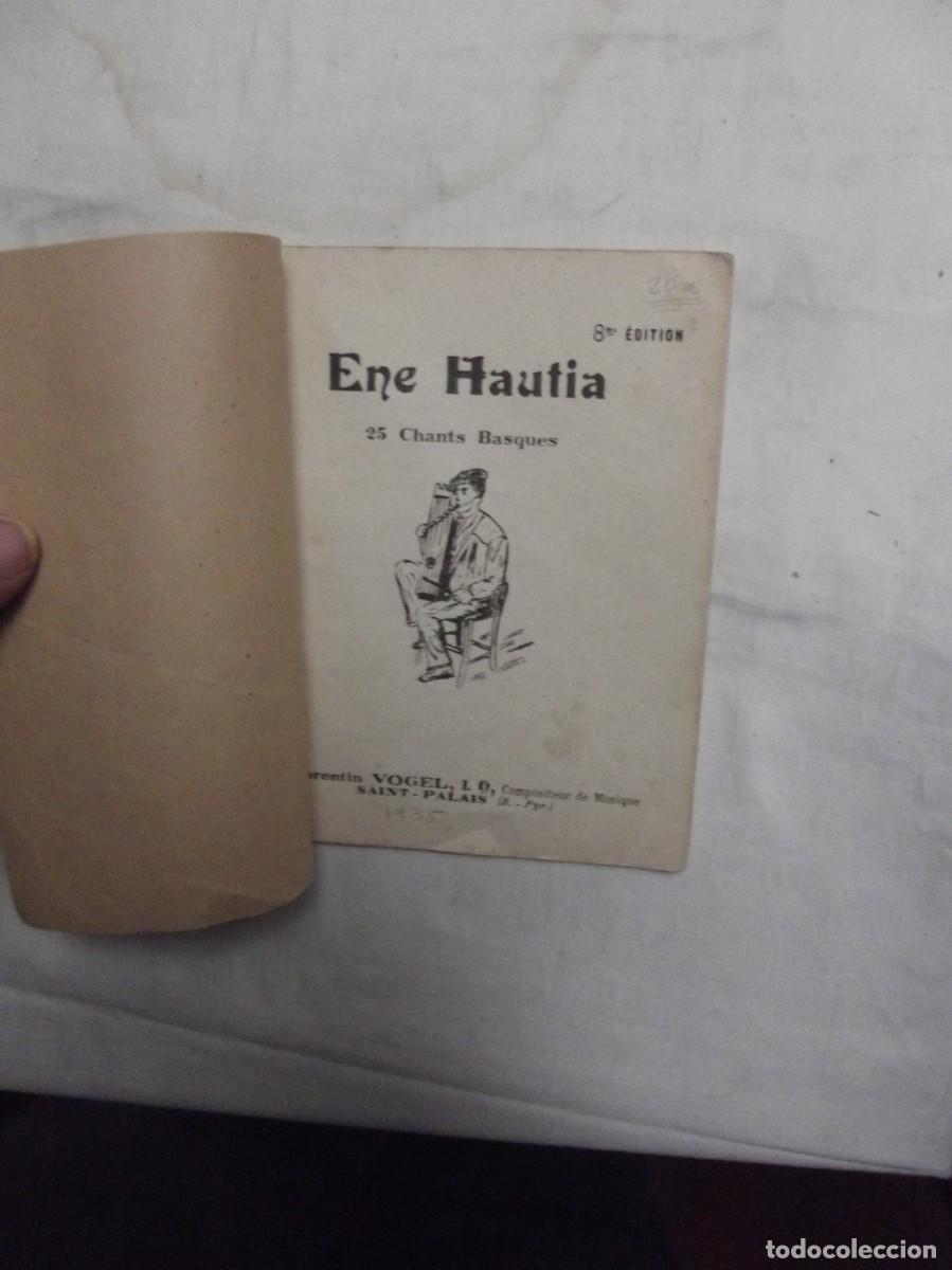 Libros de segunda mano: ENE HAUTIA 25 CHANTS BASQUES 8&ordm; EDITION - Foto 2