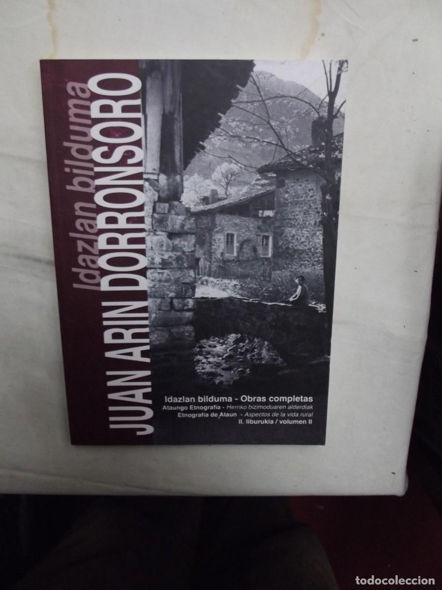 Libros de segunda mano: JUAN ARIN DORRONSORO IDAZLAN BILDUMA - Foto 1