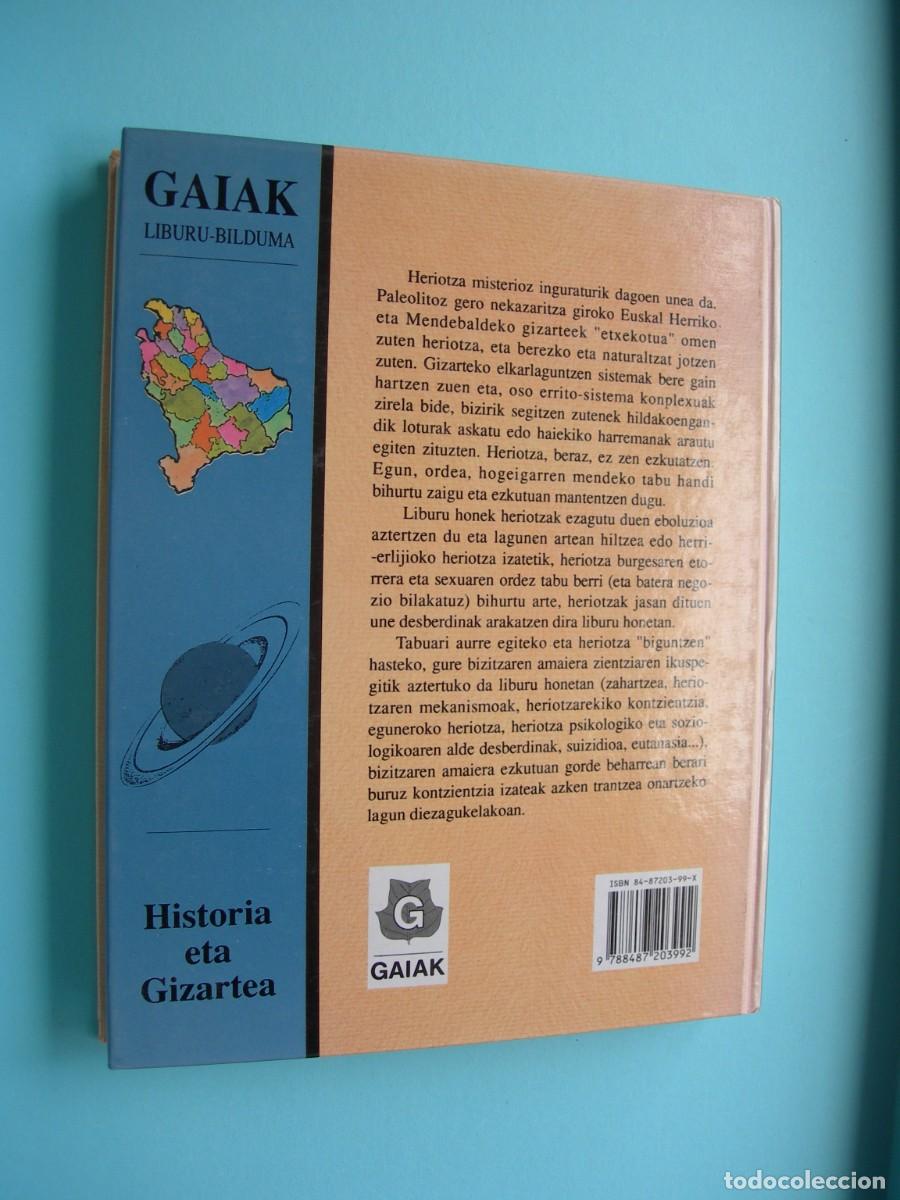 Libros de segunda mano: HERIOTZA MENDEBALDEAN ETA EUSKAL HERRIAN / MURGIL TALDEA / EUSKERA - Foto 2