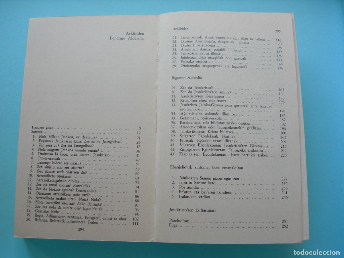 Libros de segunda mano: JAINKOAREN BILLA / ORIXE / EUSKERA - Foto 3