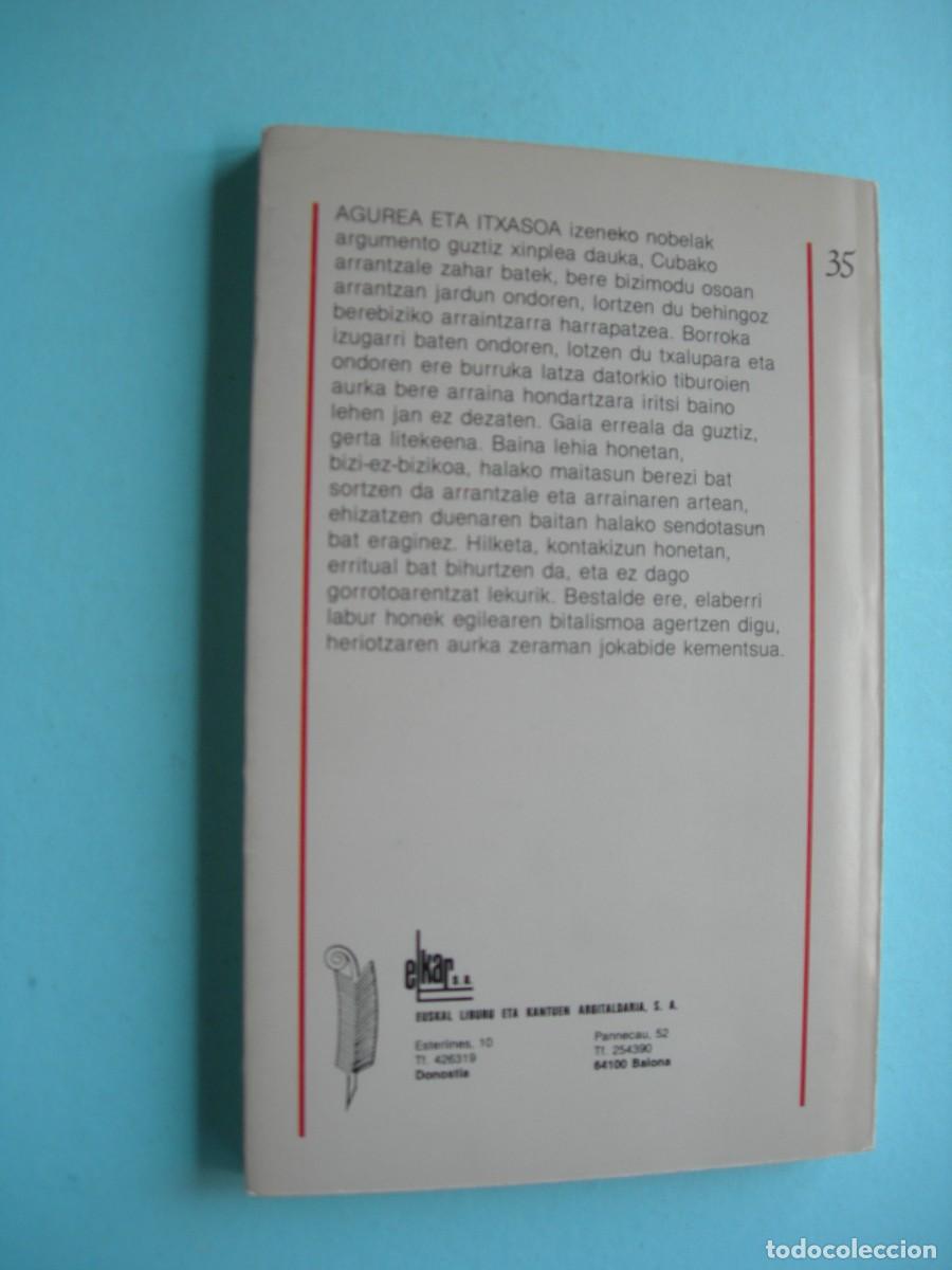 Libros de segunda mano: AGUREA ETAITXASOA / ERNEST HEMINGWAY / EUSKERA - Foto 2