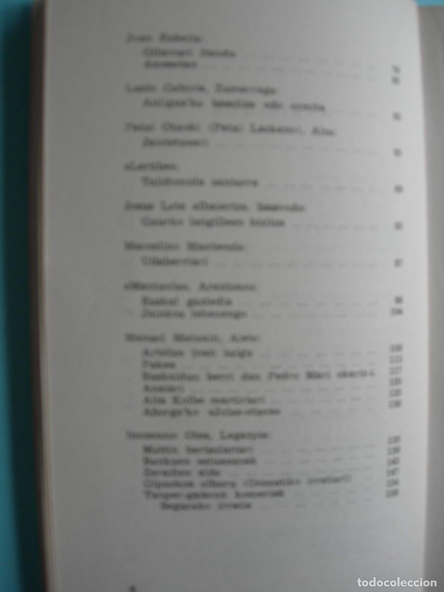 Libros de segunda mano: BERTSOLARIAK / XENPELAR - SARIA / EUSKERA - Foto 5