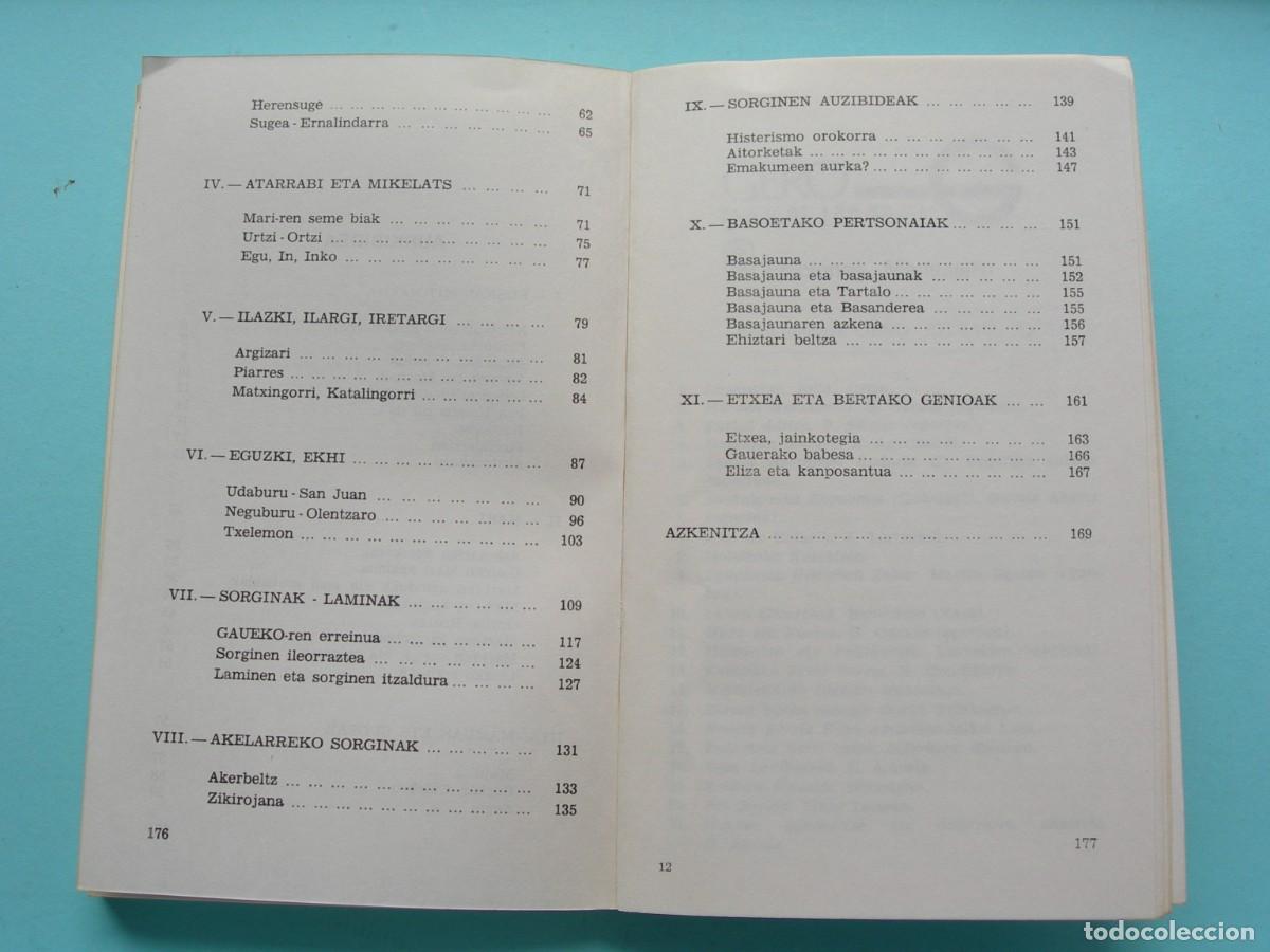 Libros de segunda mano: EUSKAL MITOLOGIA / JOS&Eacute; LUIS ARRIAGA / EUSKERA - Foto 4