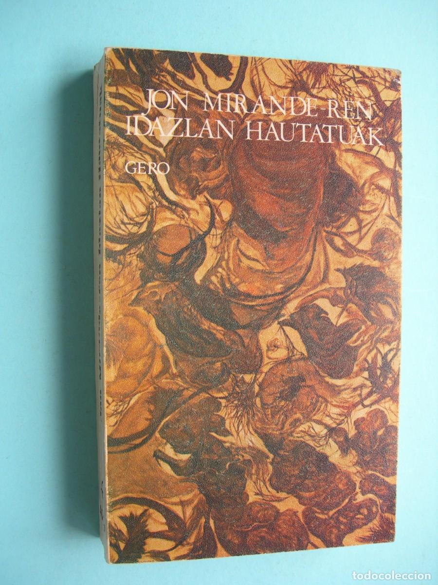 Libros de segunda mano: IDAZLAN HAUTATUAK / JON MIRANDE - REN / EUSKERA
