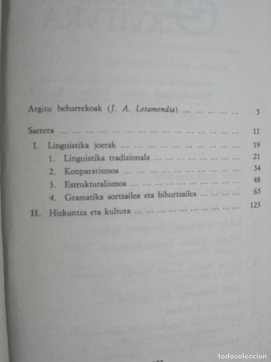 Libros de segunda mano: ZENBAIT HITZALDI / MITXELENA / EUSKERA - Foto 3