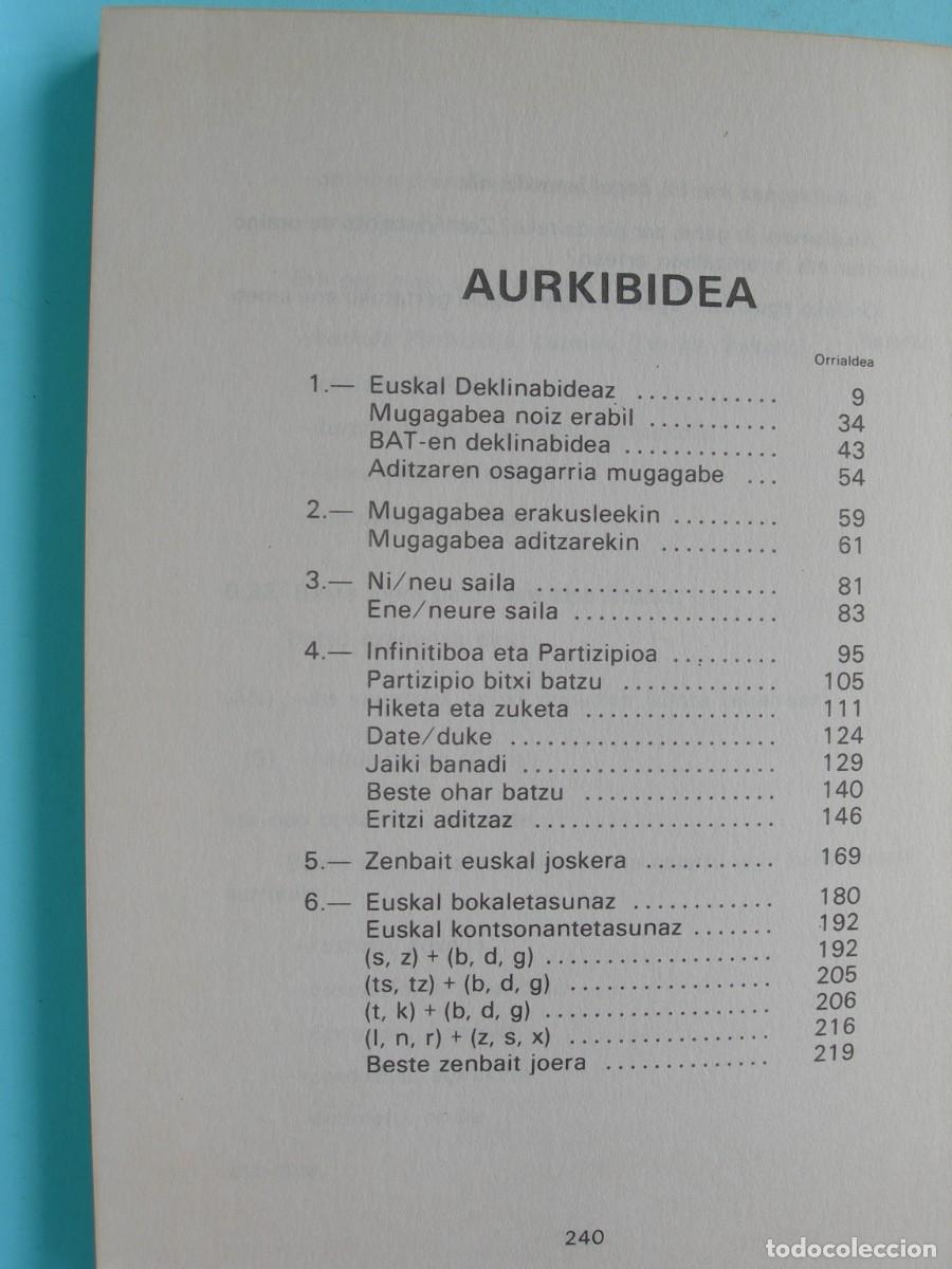 Libros de segunda mano: OINARRI BILA / TXILLARDEGI / EUSKERA - Foto 3