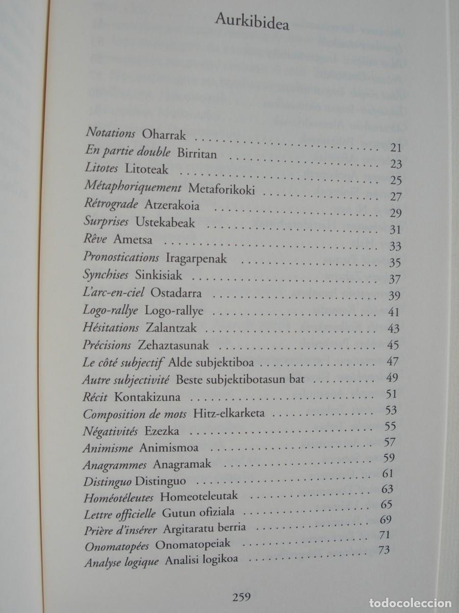 Libros de segunda mano: ESTILO - ARIKETAK / RAYMOND QUENEAU / EUSKERA - Foto 3
