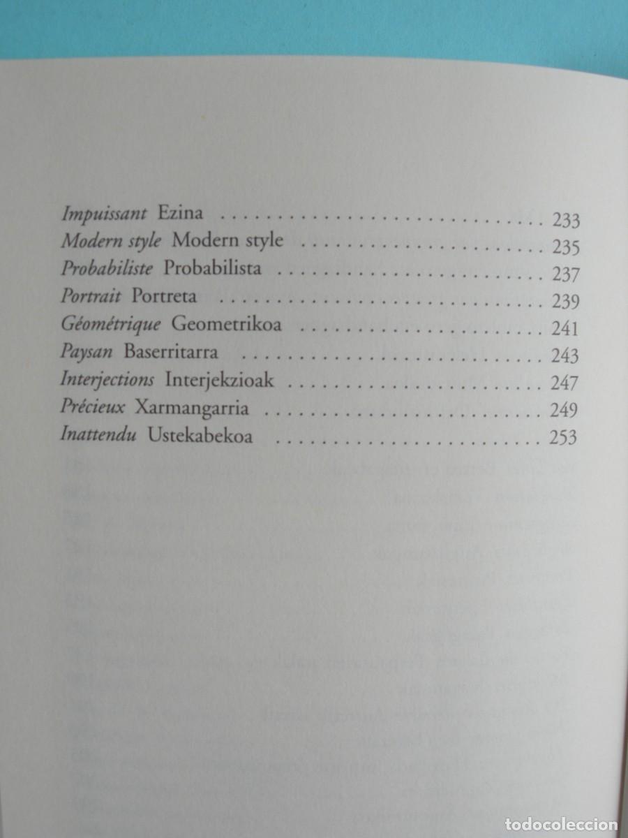 Libros de segunda mano: ESTILO - ARIKETAK / RAYMOND QUENEAU / EUSKERA - Foto 5