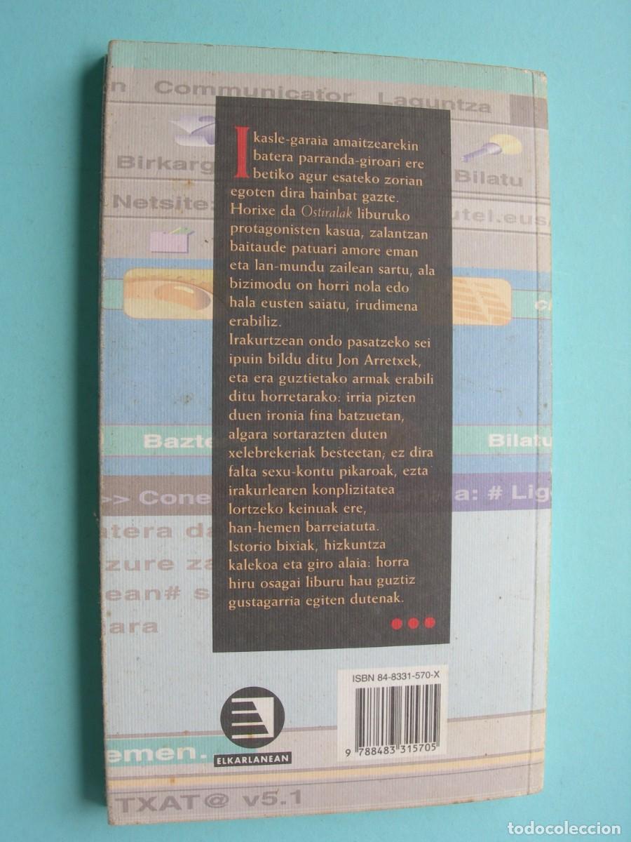 Libros de segunda mano: OSTIRALAK / JON ARRETXE / EUSKERA - Foto 2