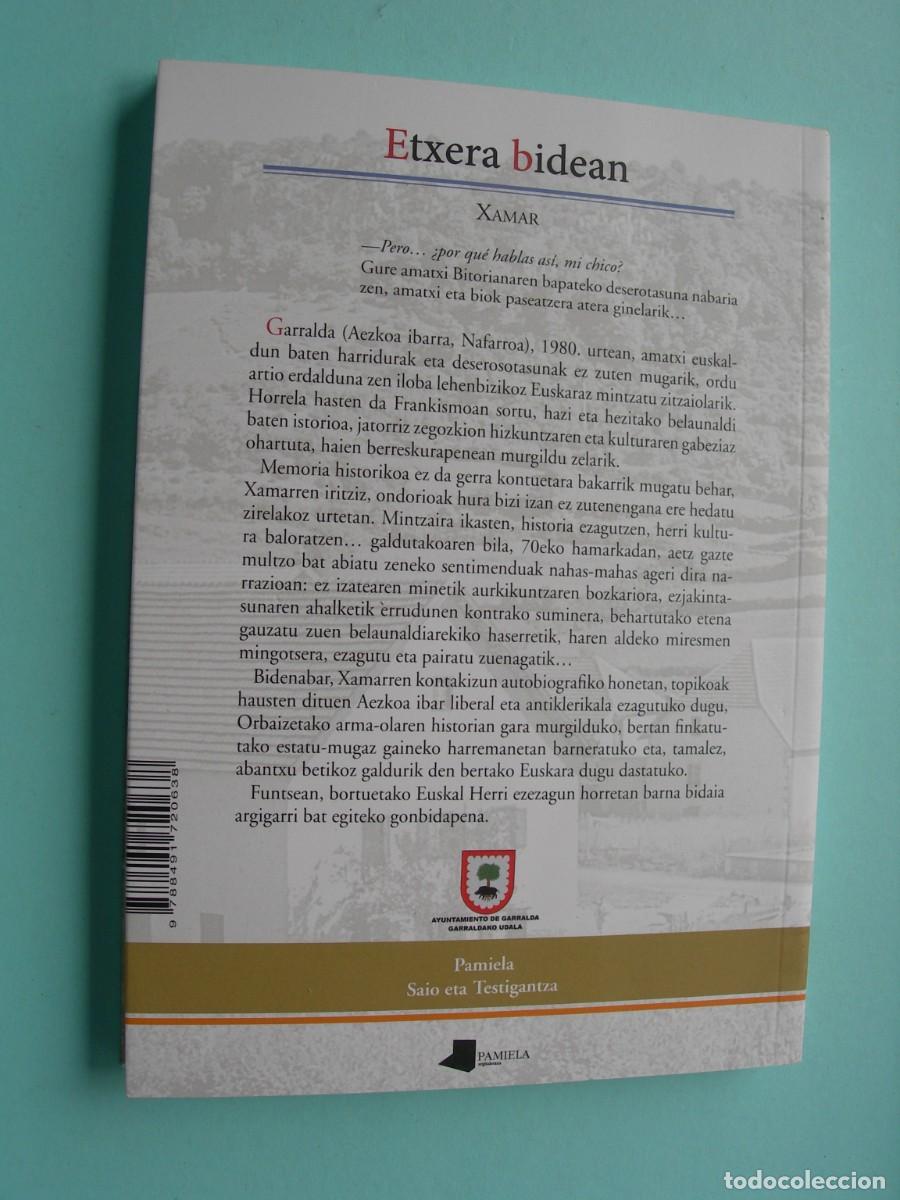 Libros de segunda mano: ETXERA BIDEAN / XAMAR / EUSKERA - Foto 2