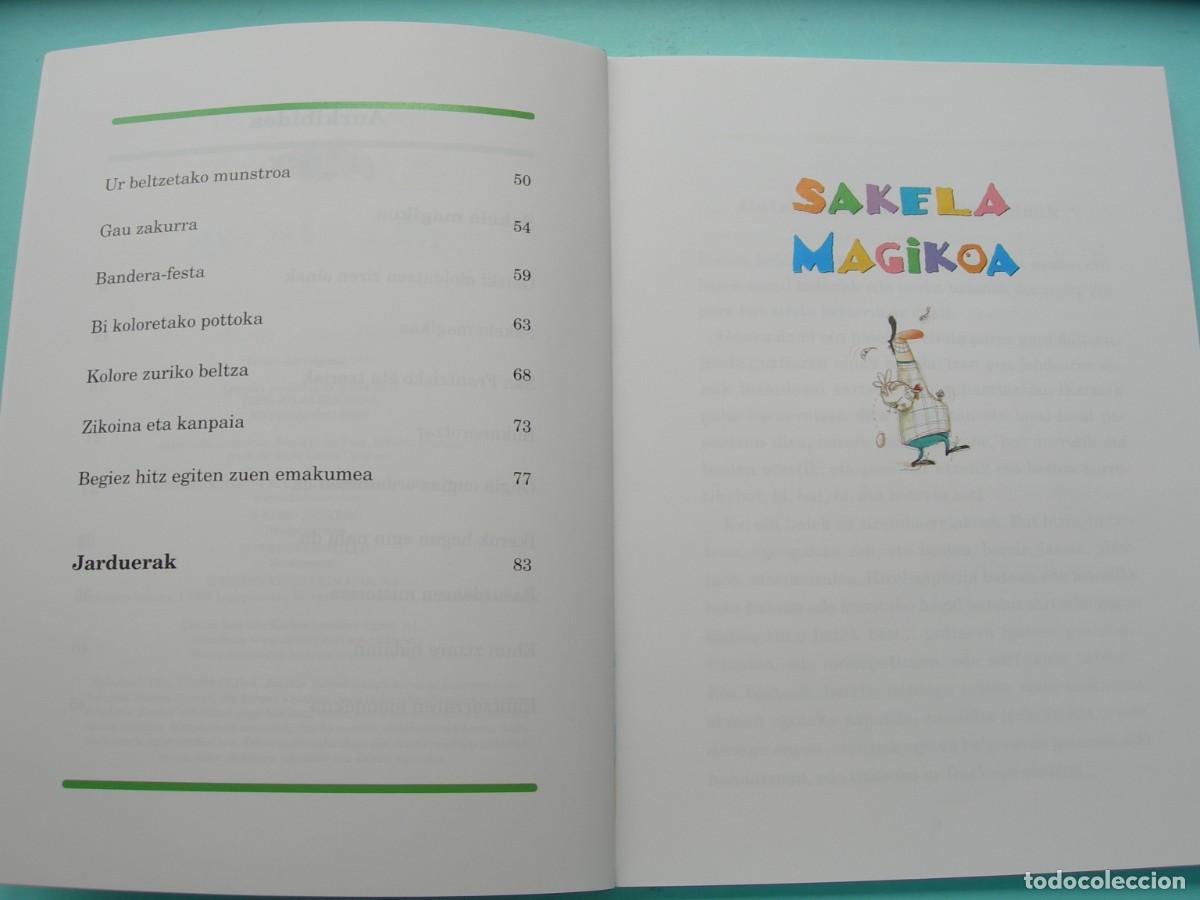 Libros de segunda mano: SAKELA MAGIKOA / ROBERTO PIUMINI / EUSKERA / NUEVO - Foto 4