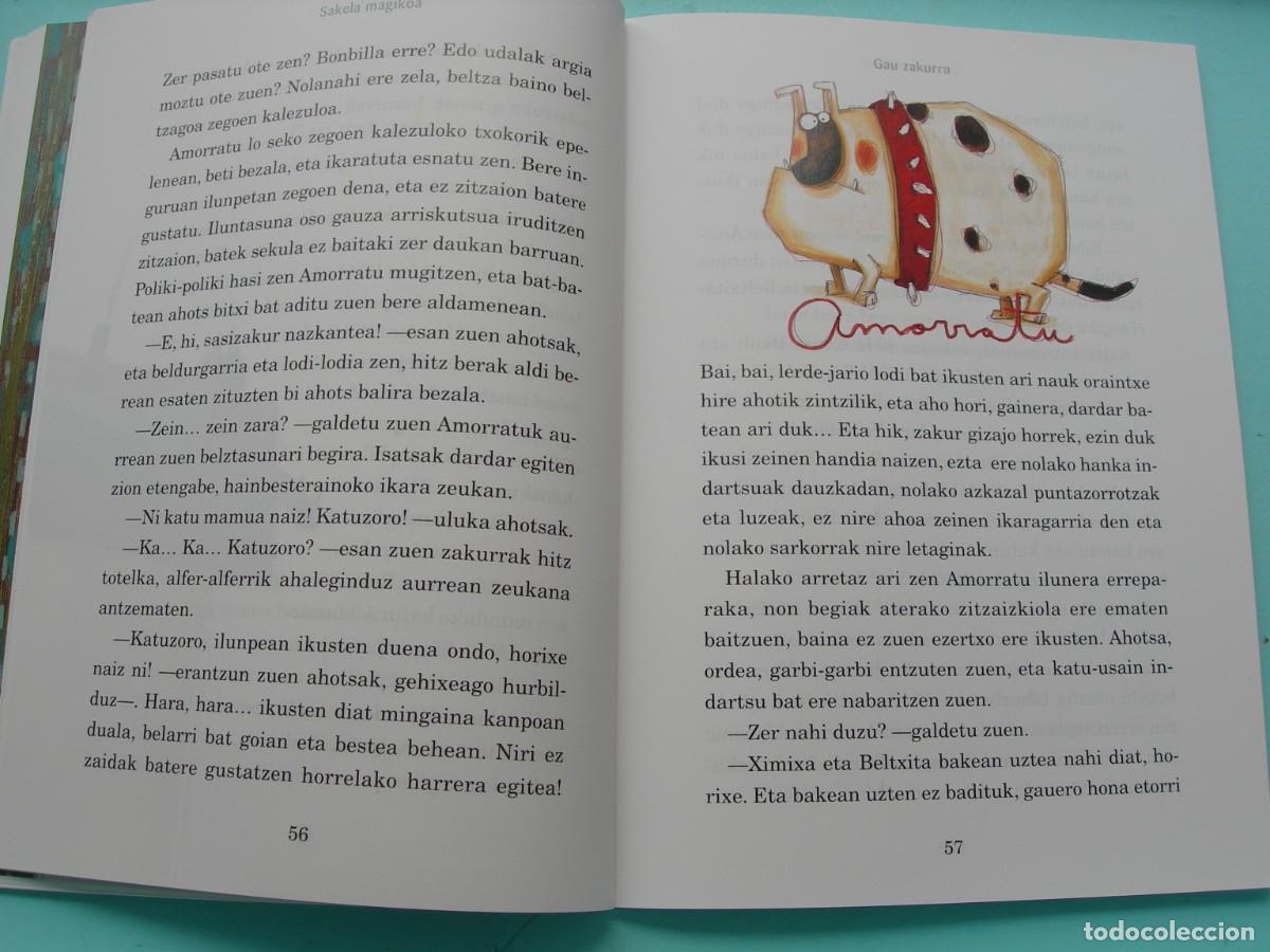 Libros de segunda mano: SAKELA MAGIKOA / ROBERTO PIUMINI / EUSKERA / NUEVO - Foto 7