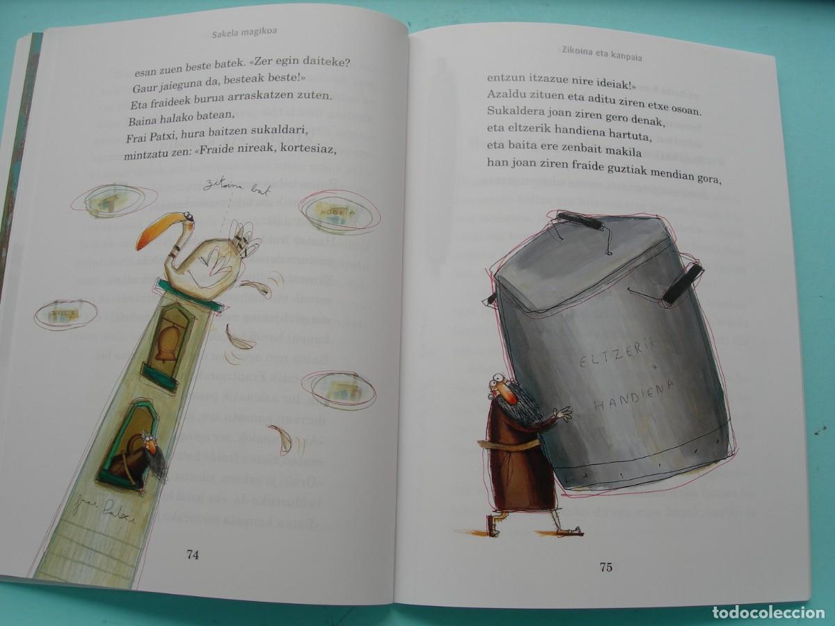Libros de segunda mano: SAKELA MAGIKOA / ROBERTO PIUMINI / EUSKERA / NUEVO - Foto 8