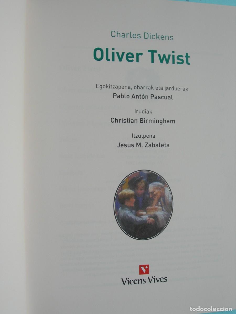 Libros de segunda mano: OLIVER TWIST / CHARLES DICKENS / EUSKERA / NUEVO - Foto 3