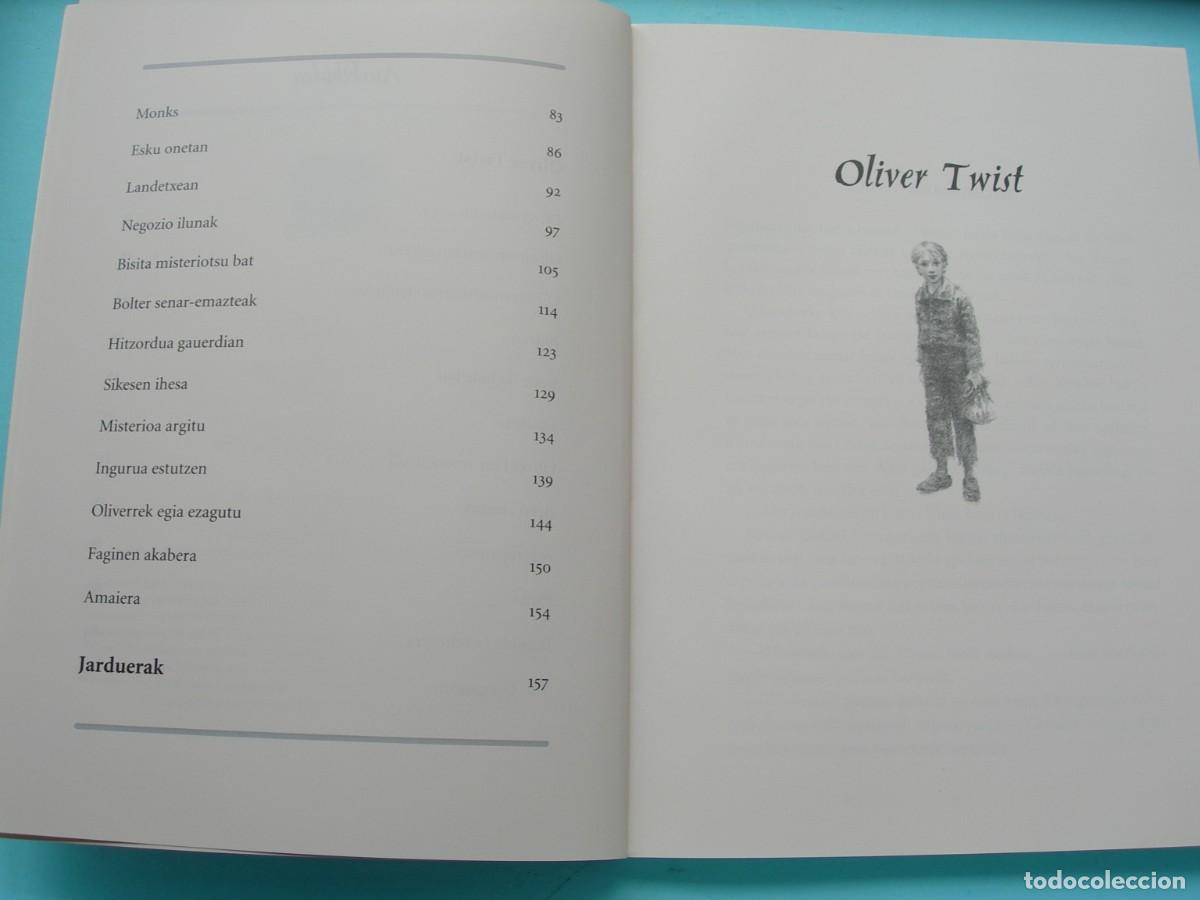 Libros de segunda mano: OLIVER TWIST / CHARLES DICKENS / EUSKERA / NUEVO - Foto 5
