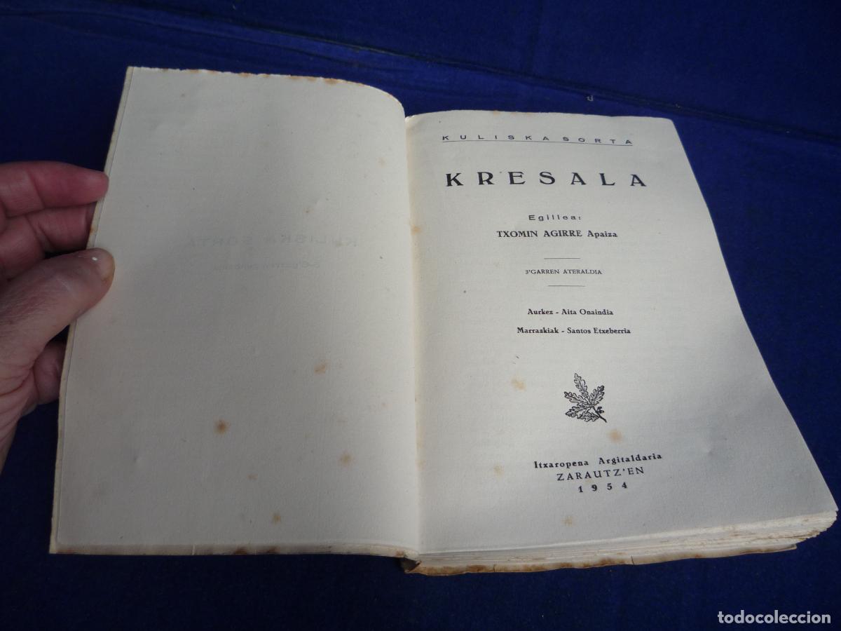 Libros de segunda mano: LIBR0 KRESALA EN EUSKERA - Foto 4