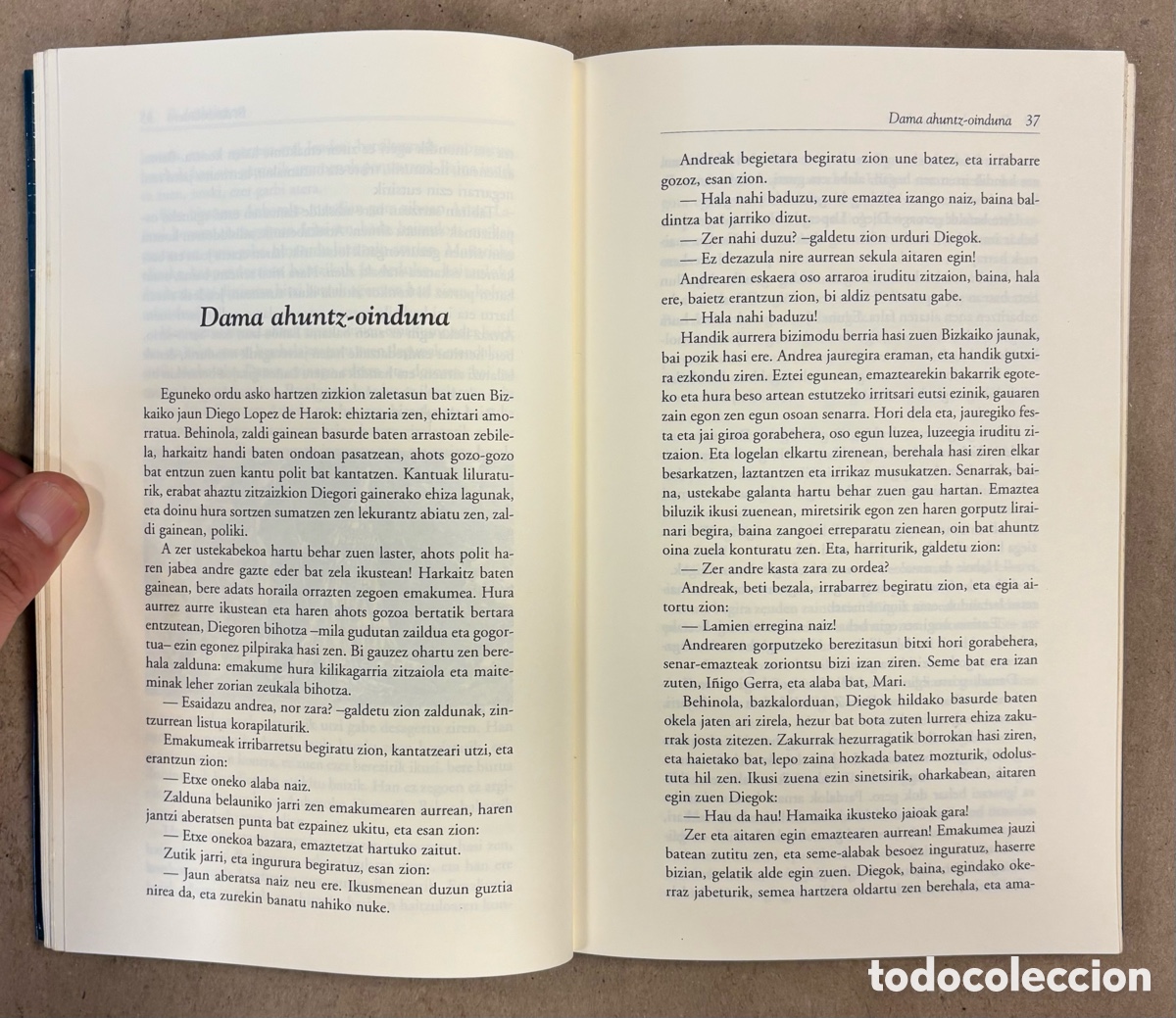 Libros de segunda mano: LAMIAK ETA SORGINAK. JOS&Eacute; DUESO. ROGER EDITOR 1998. EUSKARAZ. - Foto 3