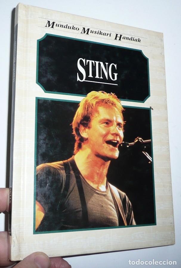 Livros em segunda m&atilde;o: Sting - Marsha Bronson (Ibaizabal, 1993) Munduko Musikari Handiak