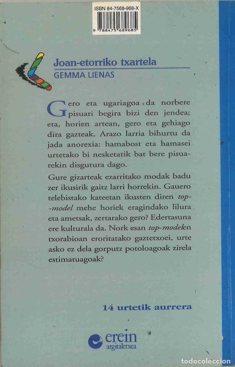 Libros de segunda mano: Joan-etorriko txartela. Gemma Lienas. 2001 - Foto 2
