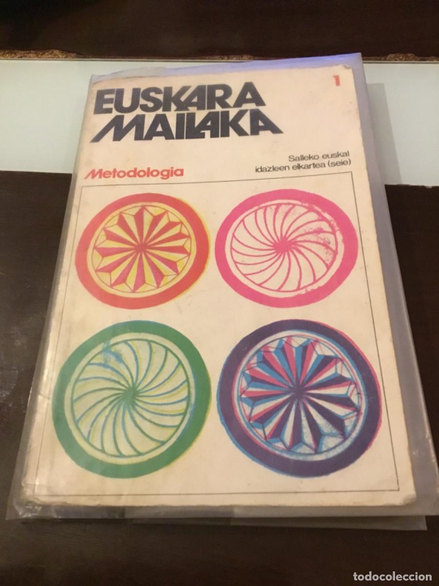 Libros de segunda mano: Euskara Mailaka Metodologia 1 - Salleko Euskal Idazleen Elkartea