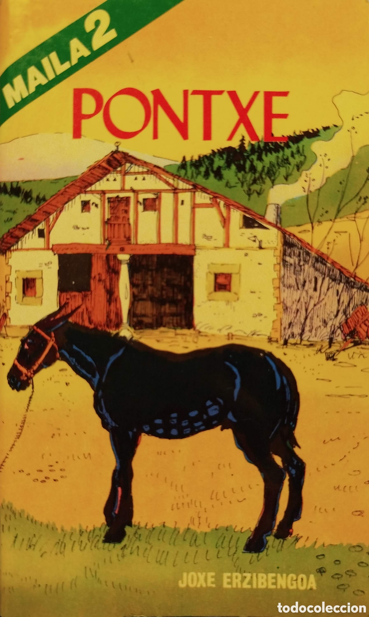 Libros de segunda mano: Pontxe. Maila 2. Joxe Erzibengoa. Editorial Mensajero. 1992.
