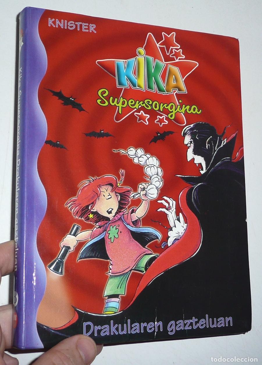Libros de segunda mano: Kika Supersorgina Drakularen gazteluan (n&ordm; 10) - Knister (Gero Euskal Liburuak, 2006)