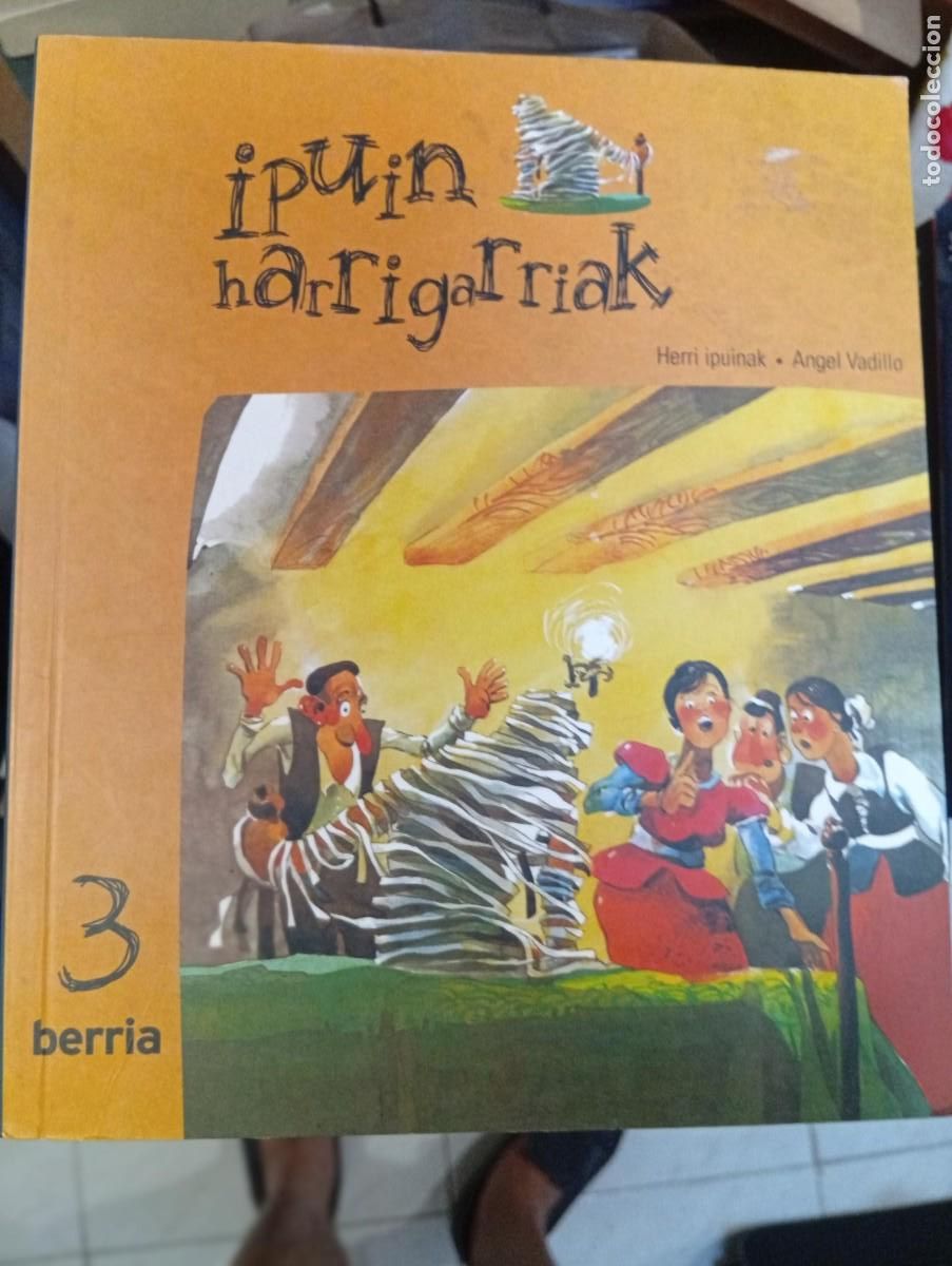 Libros de segunda mano: ipuin harrigarriak 3 herri ipuinak angel vadillo