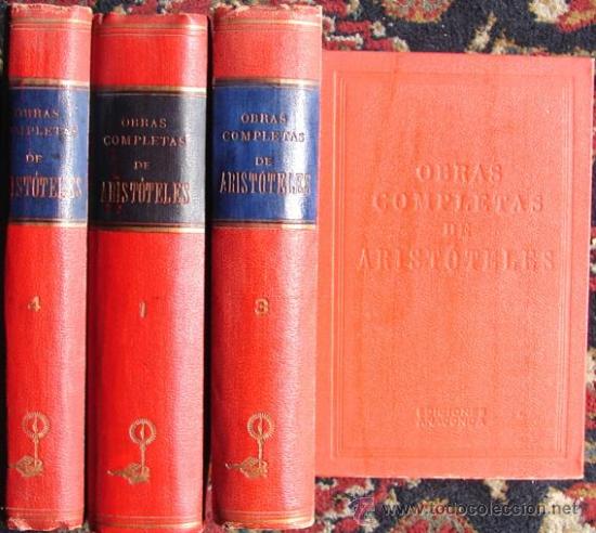 Libros de segunda mano: OBRAS COMPLETAS DE ARISTOTELES ( 4 TOMOS). 1947 - Foto 1