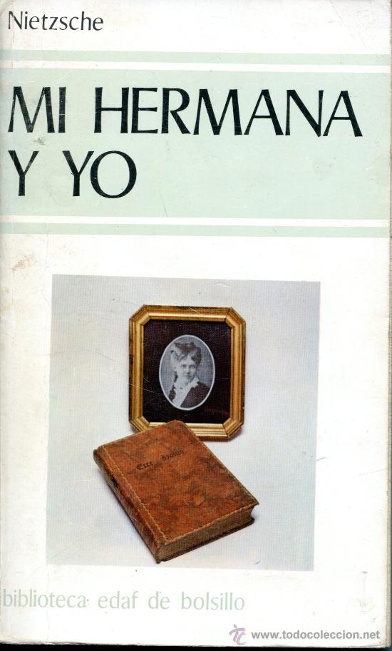 Libros de segunda mano: mi hermana y yo  ---nietzsche - Foto 1